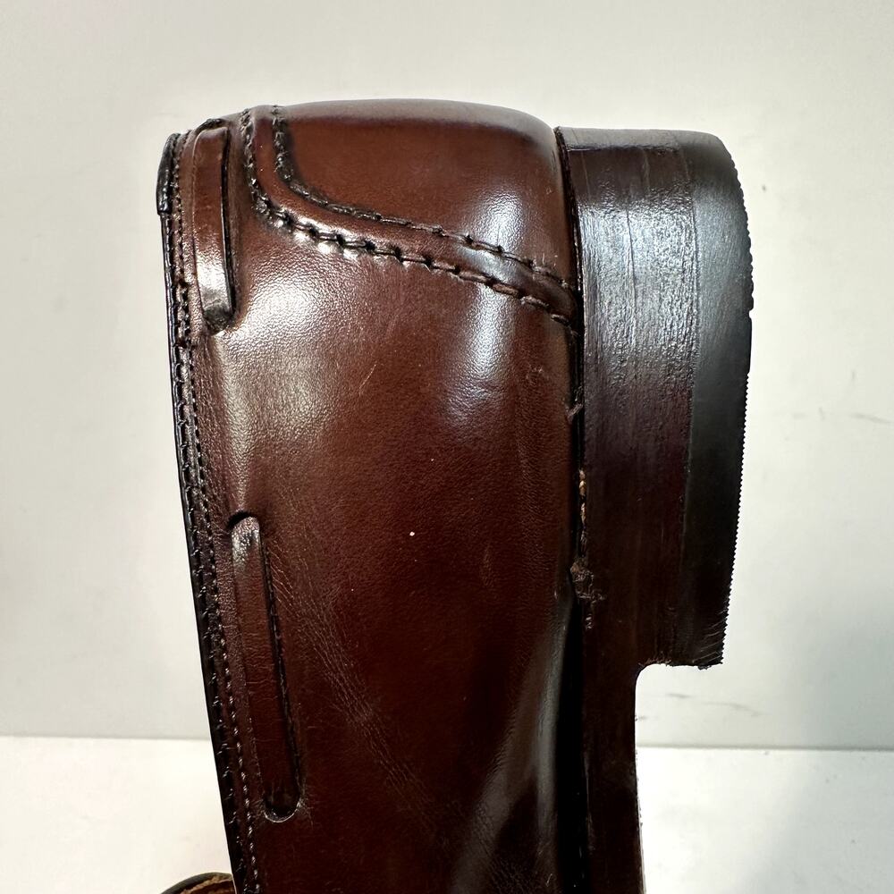 FULLY RESOLED Alden x Brooks Brothers 771 Brown Calfskin Tassel Loafer USA 9.5 C - Picture 12 of 12